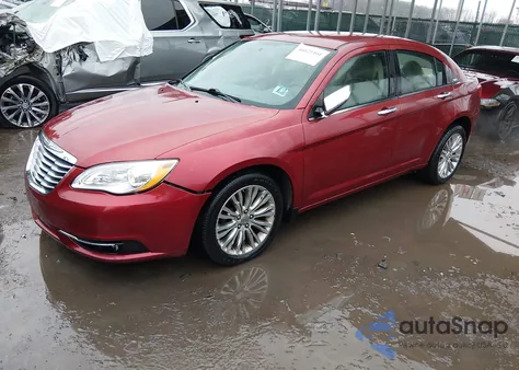 2012 Chrysler 200 Limited from USA, damaged, VIN 1C3CCBCB4CN303937